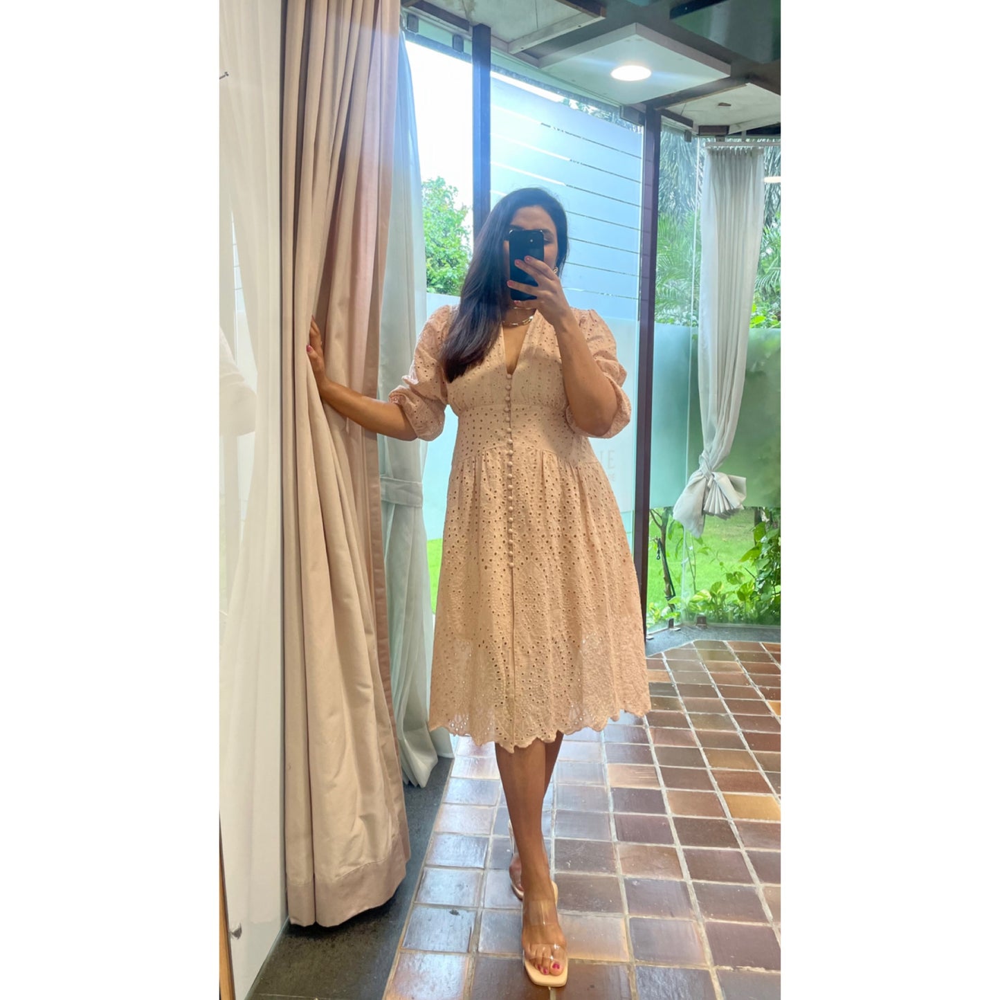 Evara Chicken Cotton Maxi