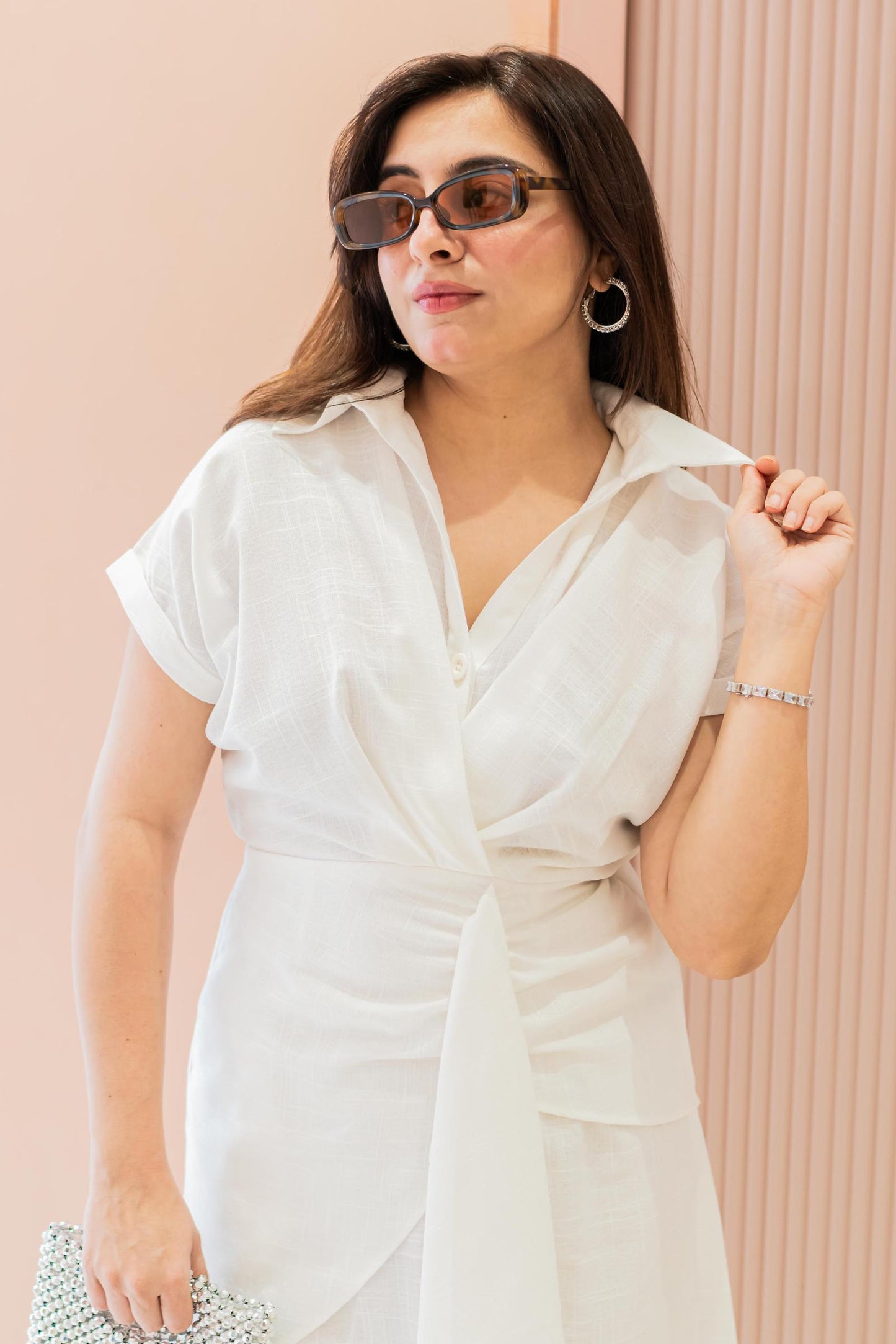 Urban Ease Wrap Dress