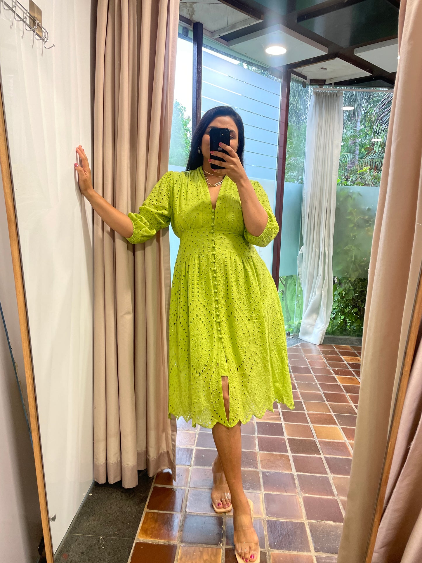 Evara Chicken Cotton Maxi