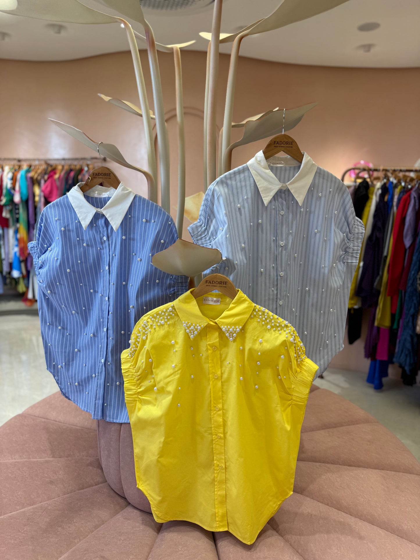 Pearl Stripe Shirt