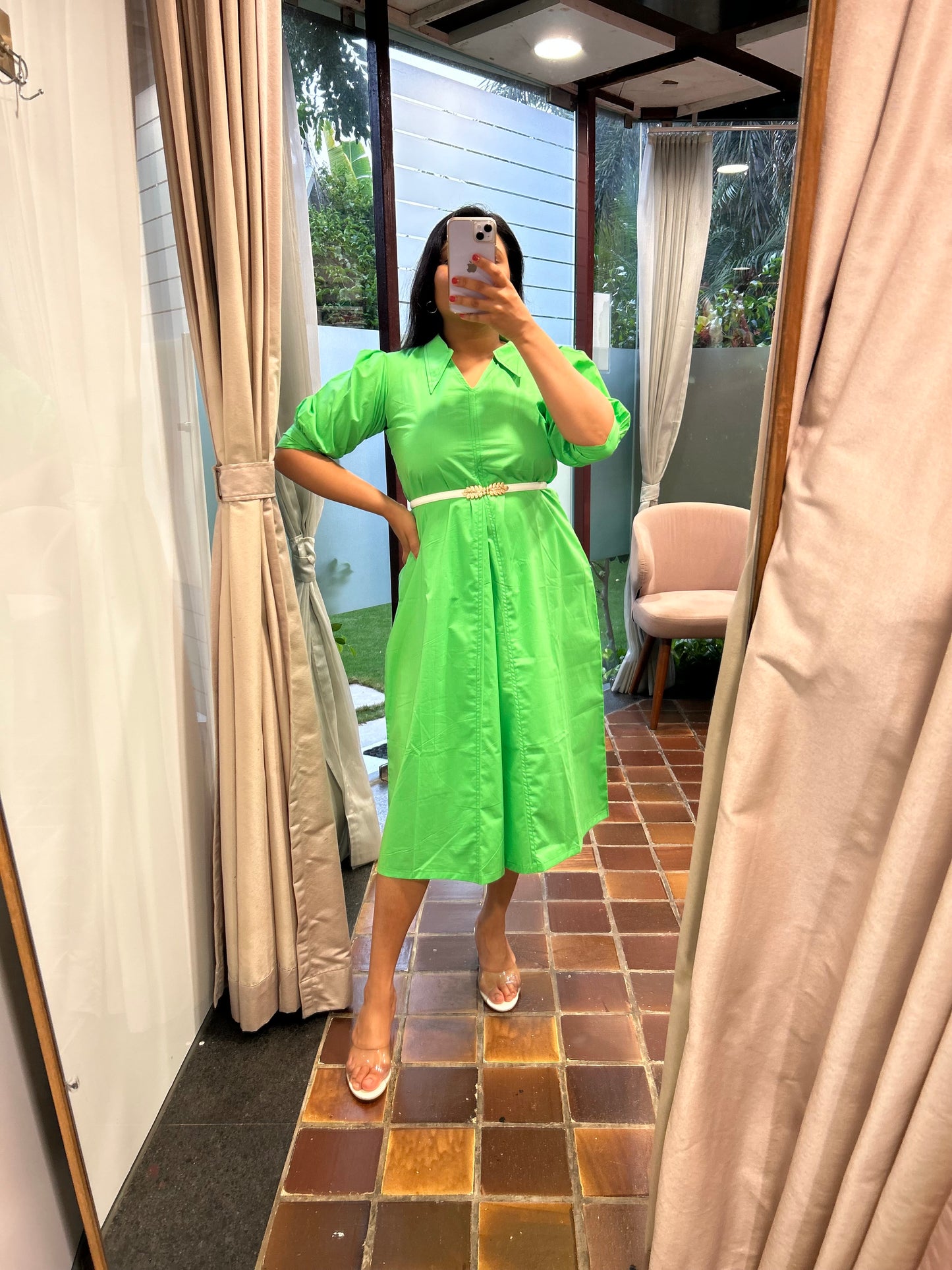 A Line Boxy Fit Maxi