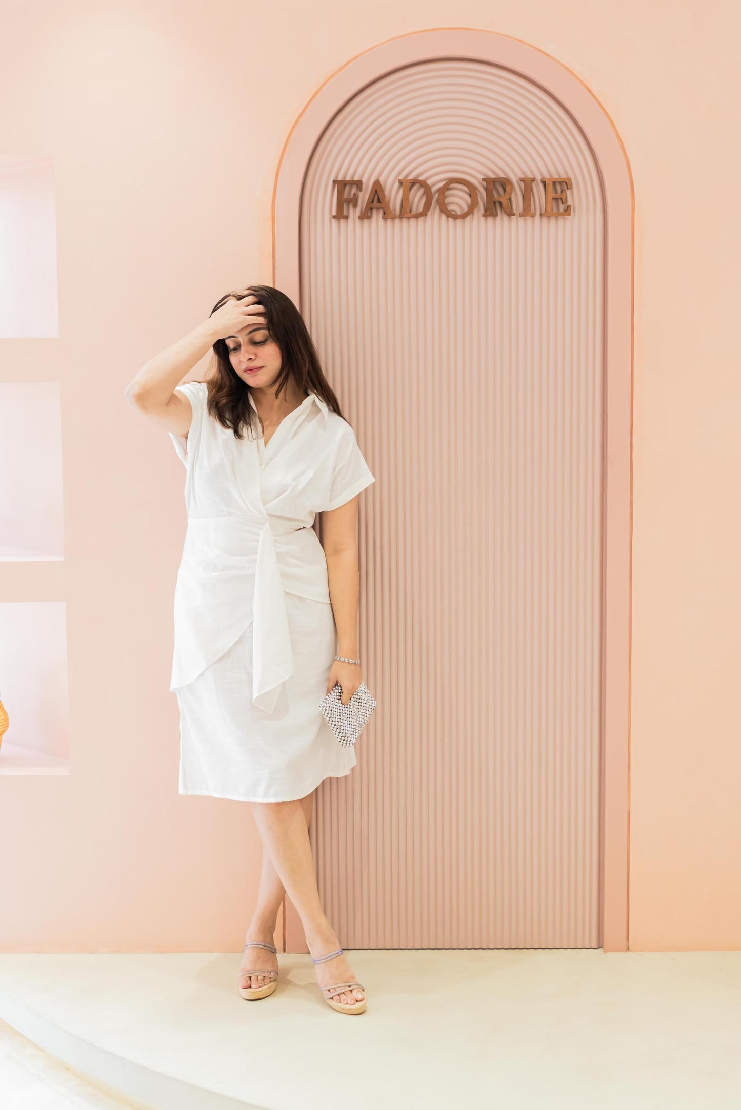 Urban Ease Wrap Dress