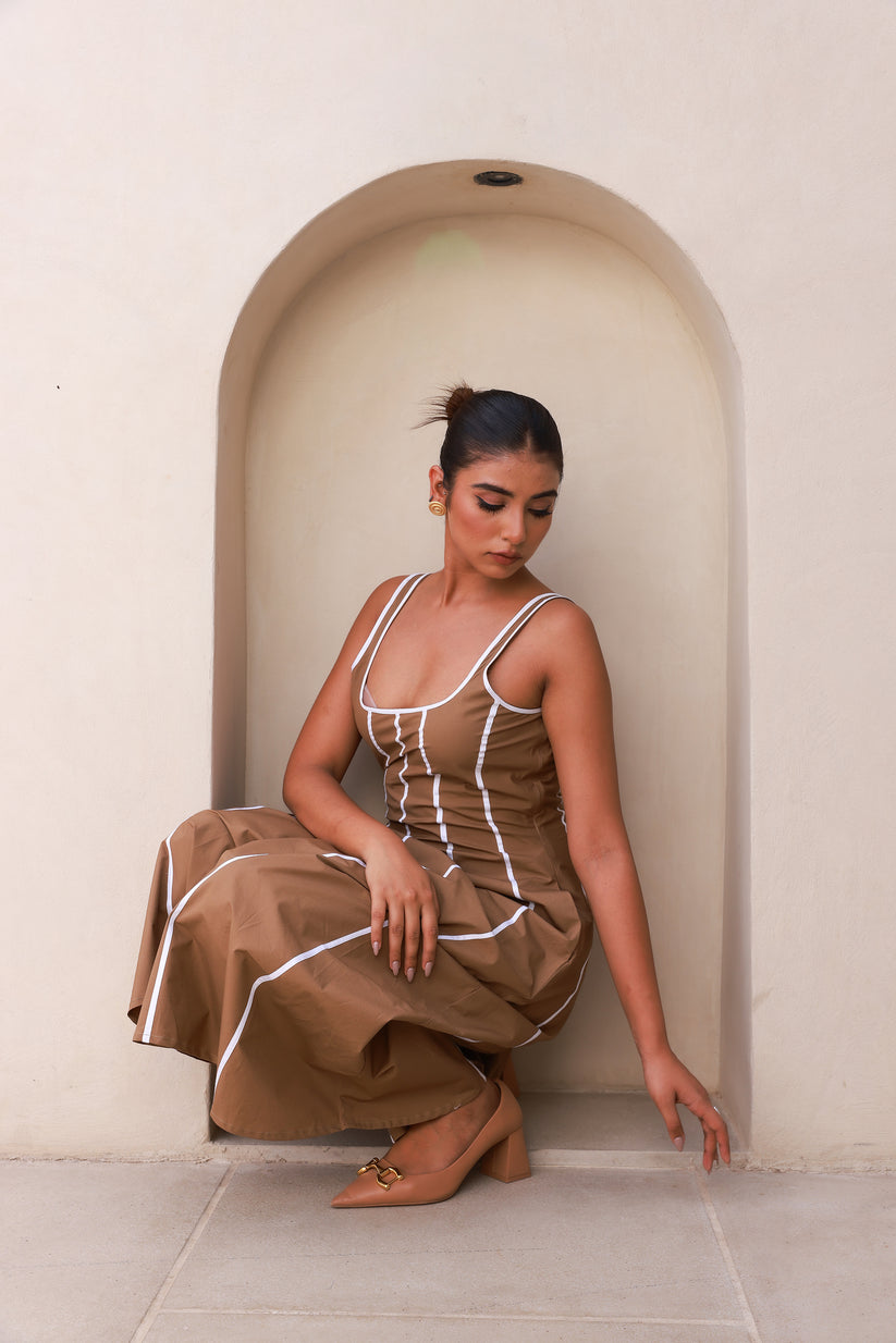 Siena Stripe Maxi🤎