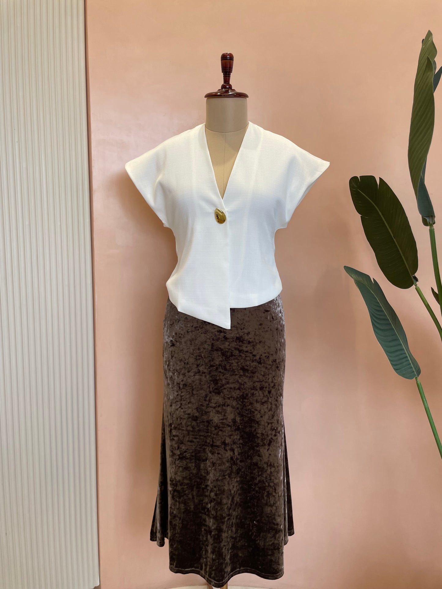 Alice Golden Buckle Top