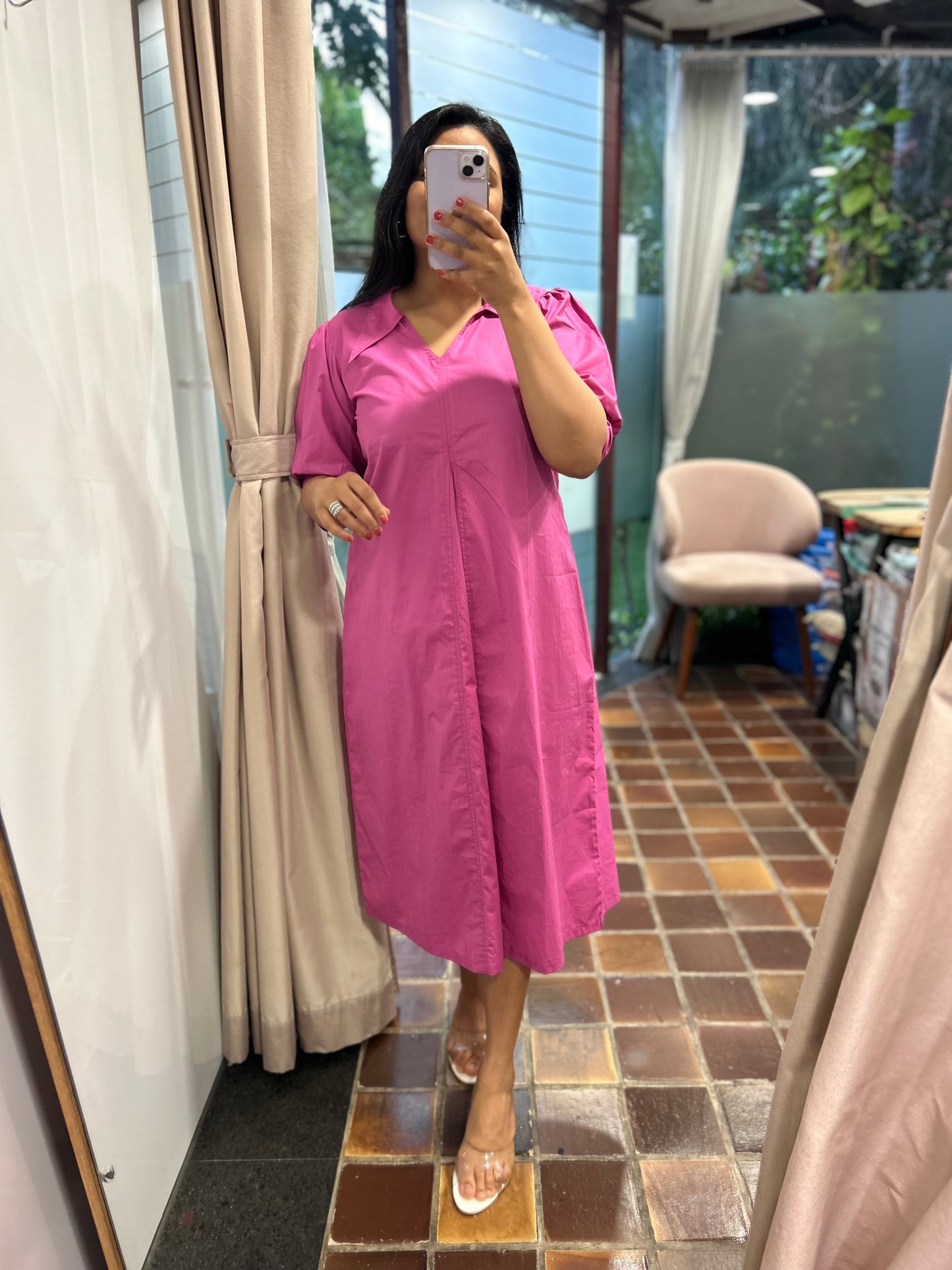 A Line Boxy Fit Maxi