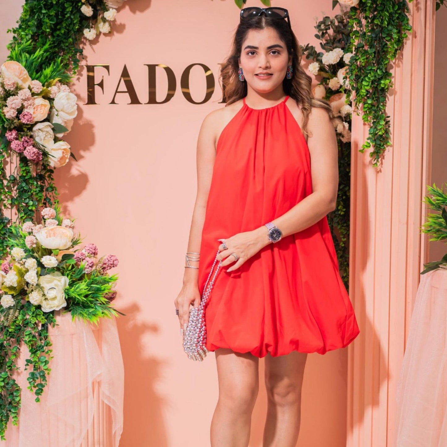 Red Balloon Dress