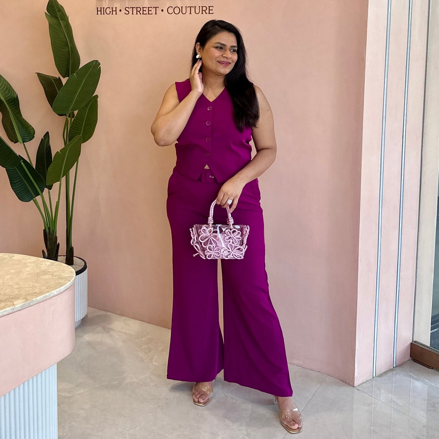 Summer Breeze Waist Coat & Pants Set