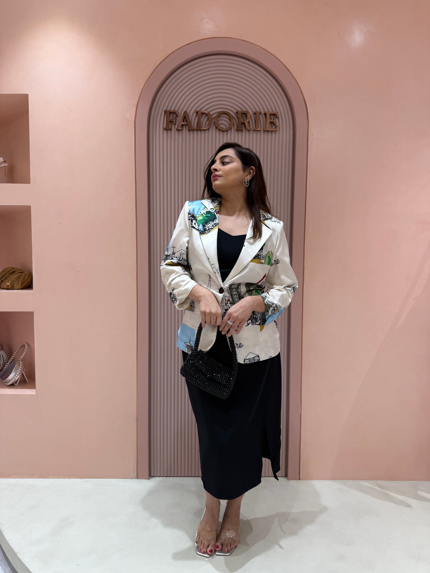 Emily in Paris (Slip Dress+Blazer)