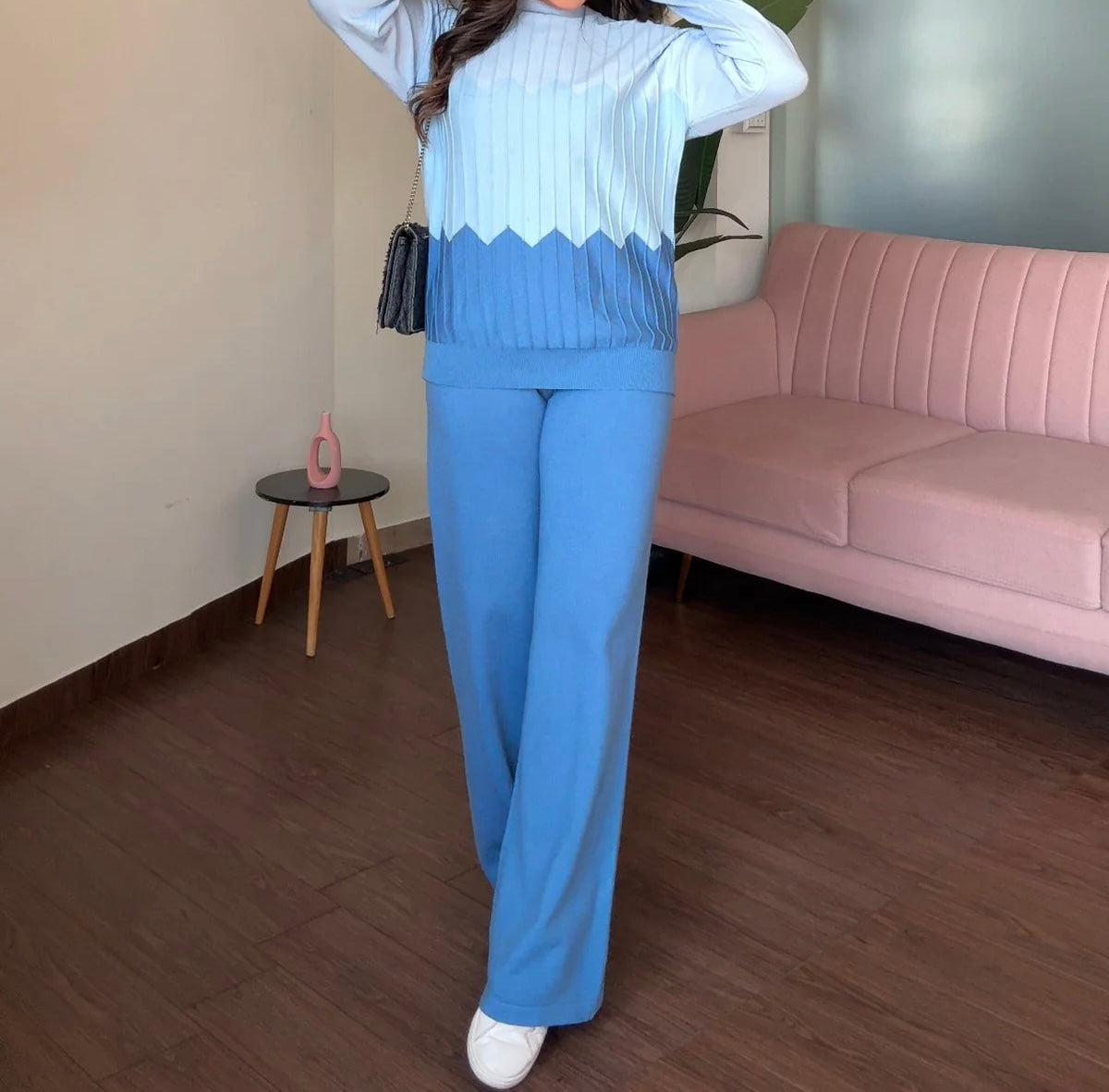 Zigzag Knit Co-ord Set💫