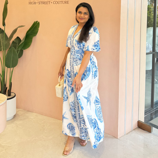 Bliss Blue Long Maxi
