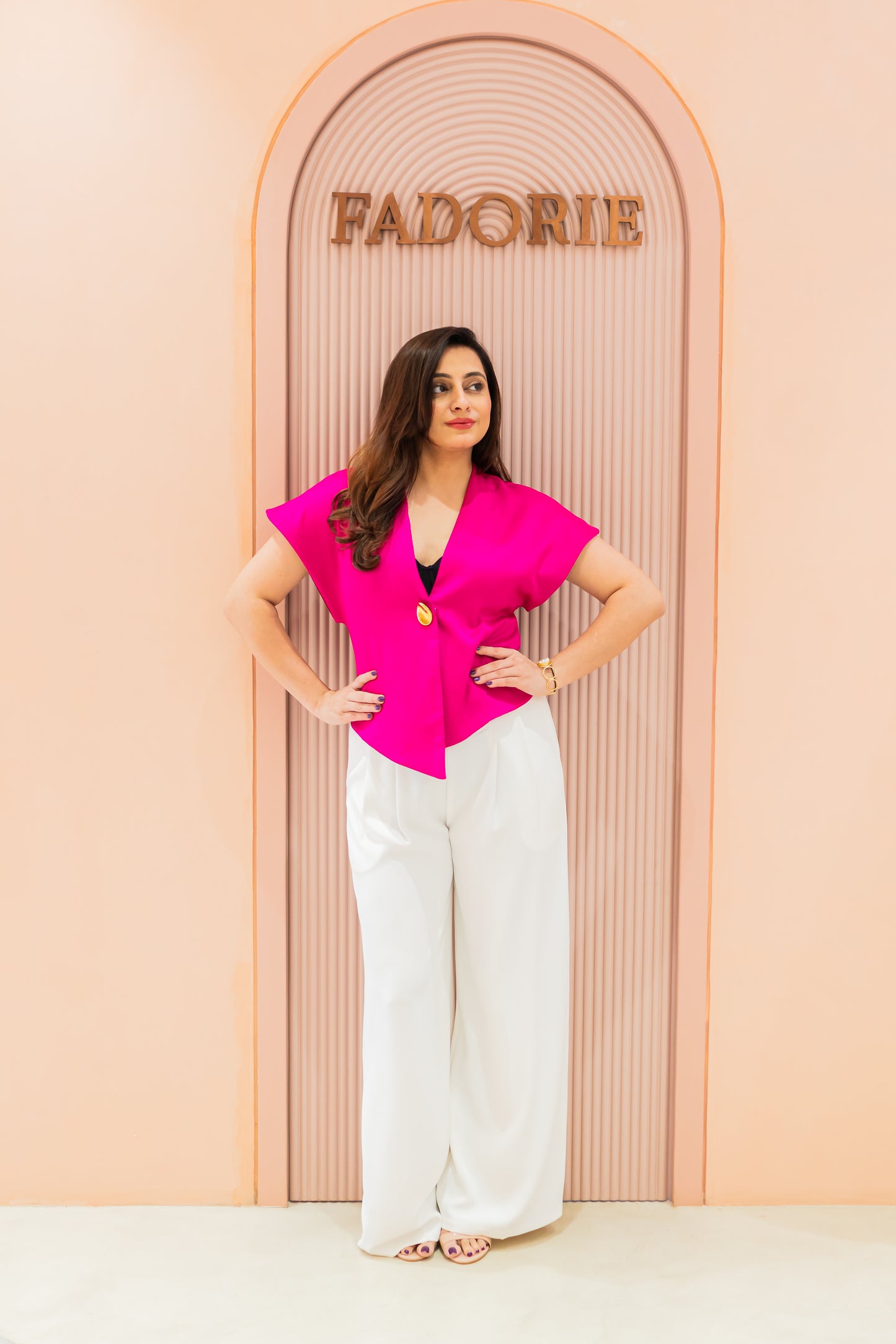 Alice Golden Buckle Top