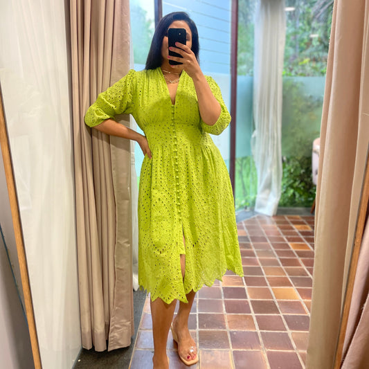 Evara Chicken Cotton Maxi