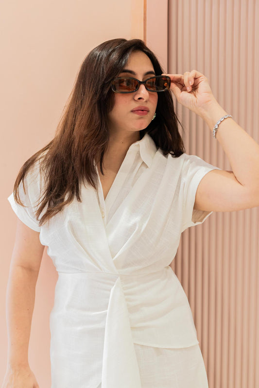 Urban Ease Wrap Dress