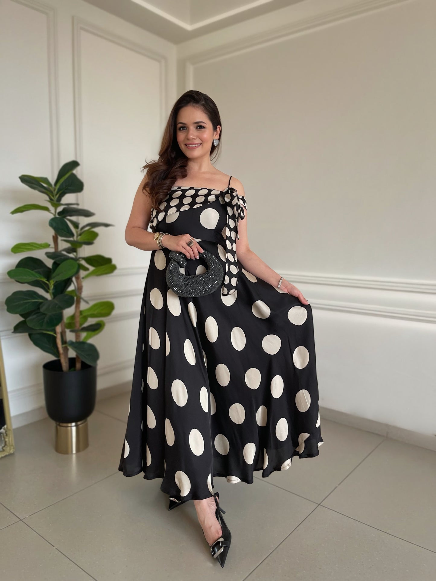 Mesmerised in Polka Maxi💫