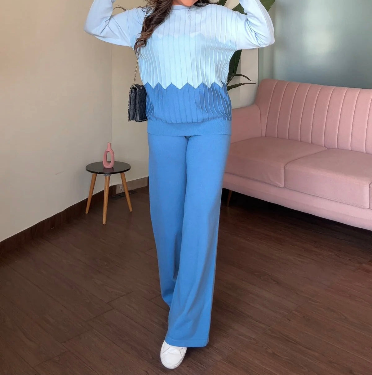 Zigzag Knit Co-ord Set💫