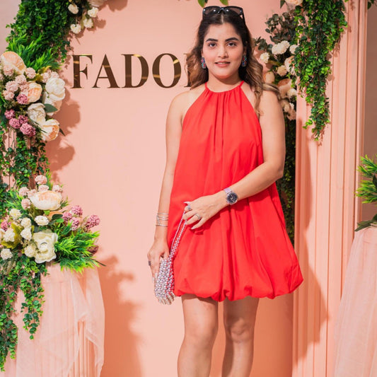 Red Balloon Dress