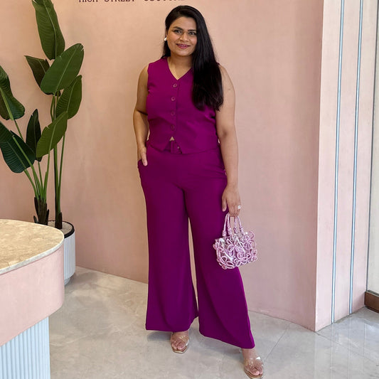 Summer Breeze Waist Coat & Pants Set